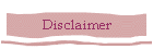 Disclaimer